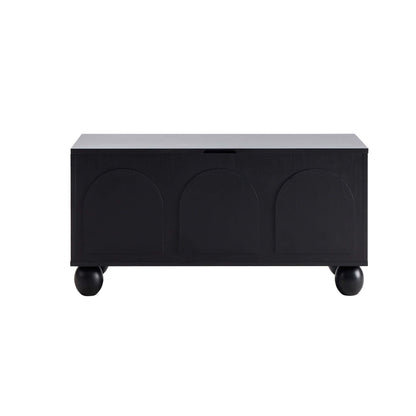 Rachel Arch Front Seated Storage - Black - DUSK