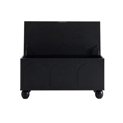 Rachel Arch Front Seated Storage - Black - DUSK