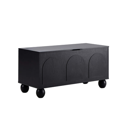 Rachel Arch Front Seated Storage - Black - DUSK