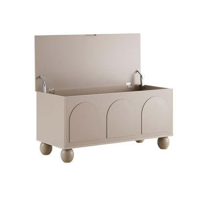 Rachel Arch Front Seated Storage - Taupe - DUSK