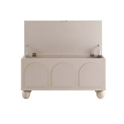 Rachel Arch Front Seated Storage - Taupe - DUSK