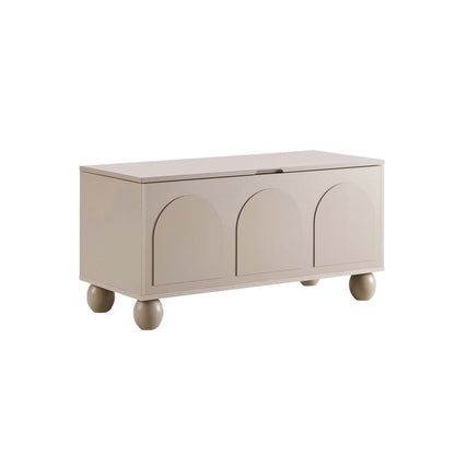 Rachel Arch Front Seated Storage - Taupe - DUSK