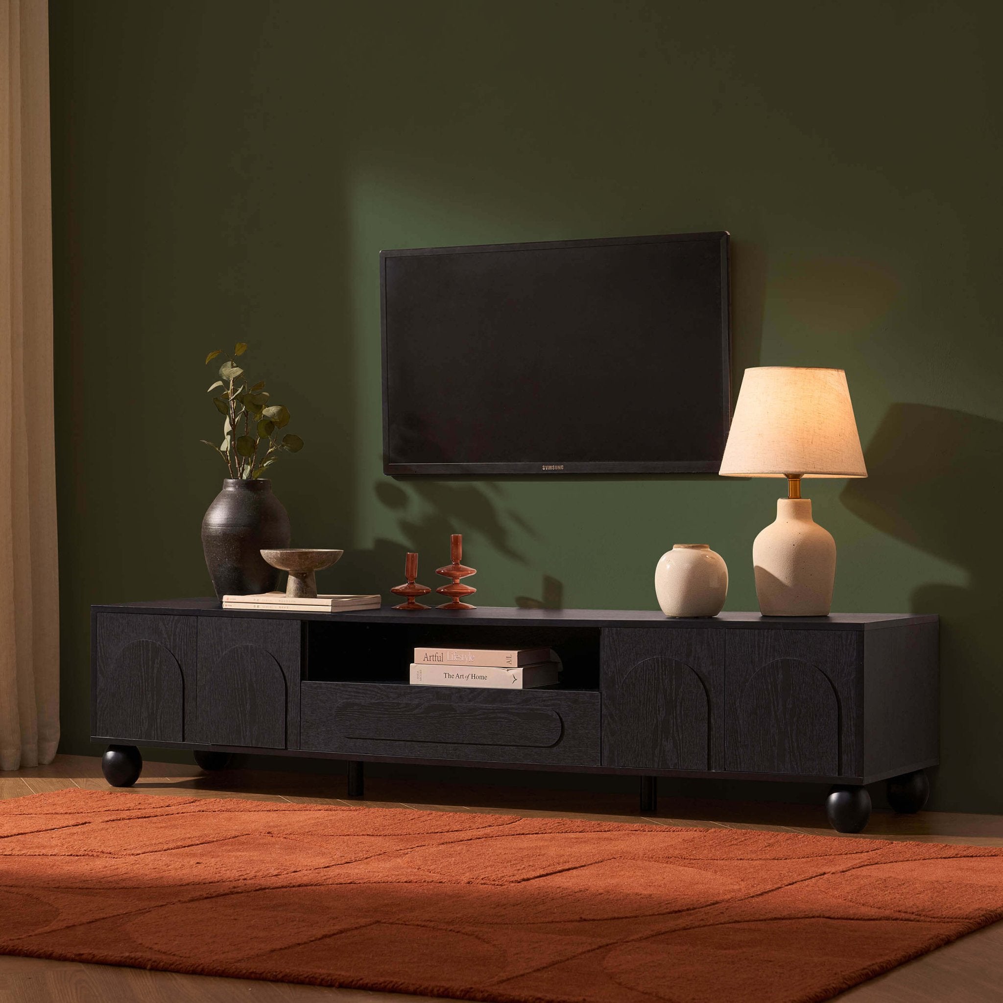 Rachel Arch Front Tv Unit for TVs up to 75