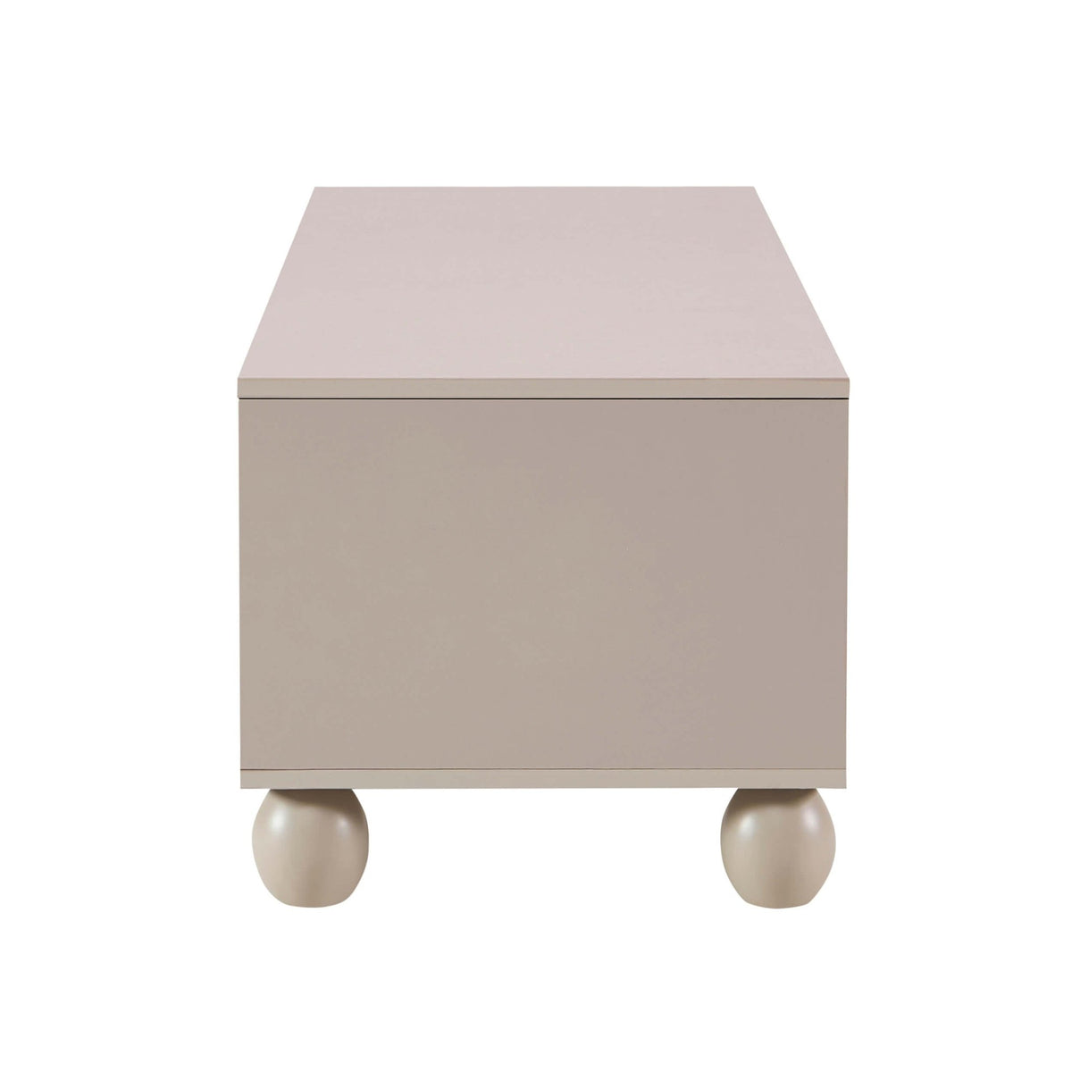 Rachel Arch Front Tv Unit for TVs up to 75" - Taupe - DUSK