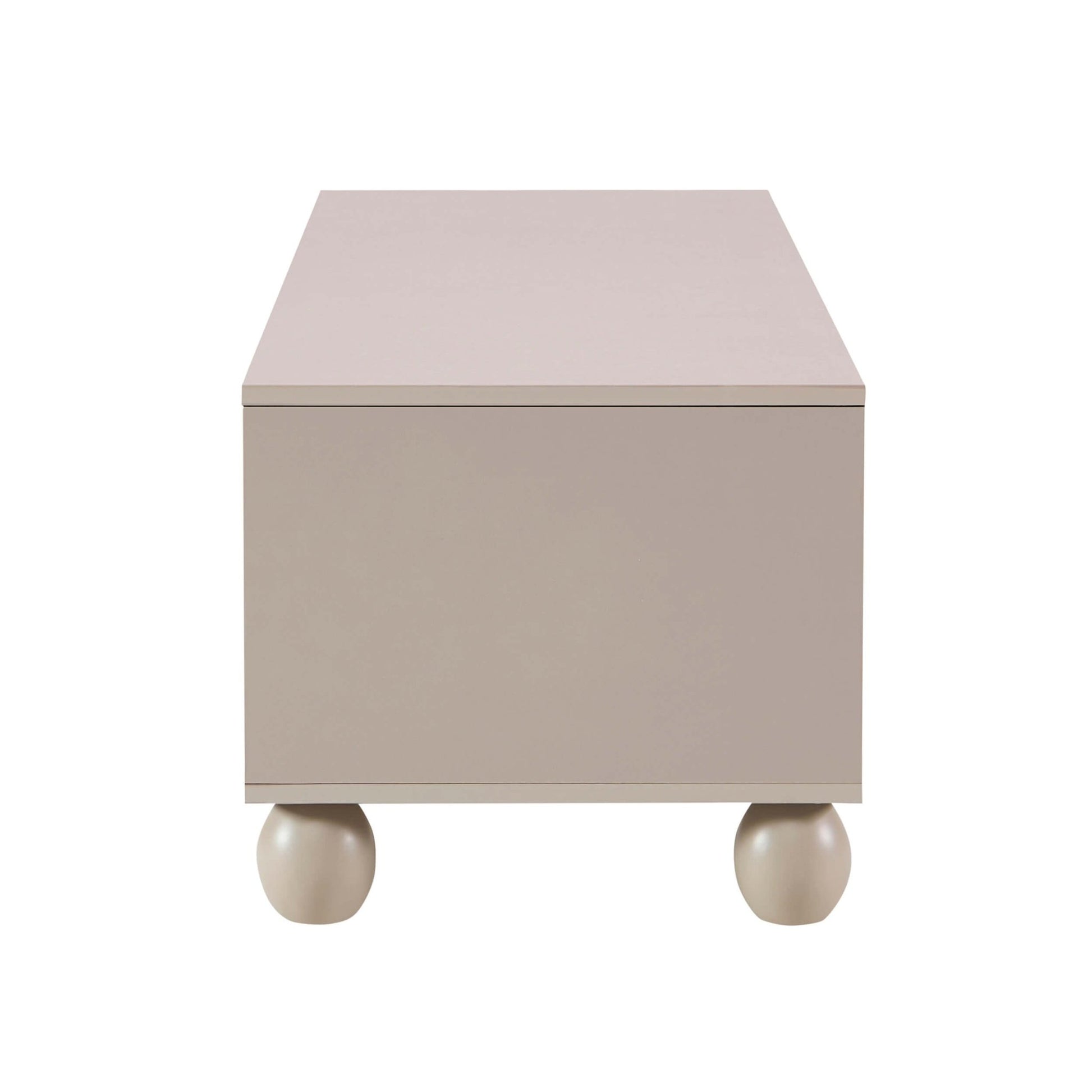 Rachel Arch Front Tv Unit for TVs up to 75" - Taupe - DUSK