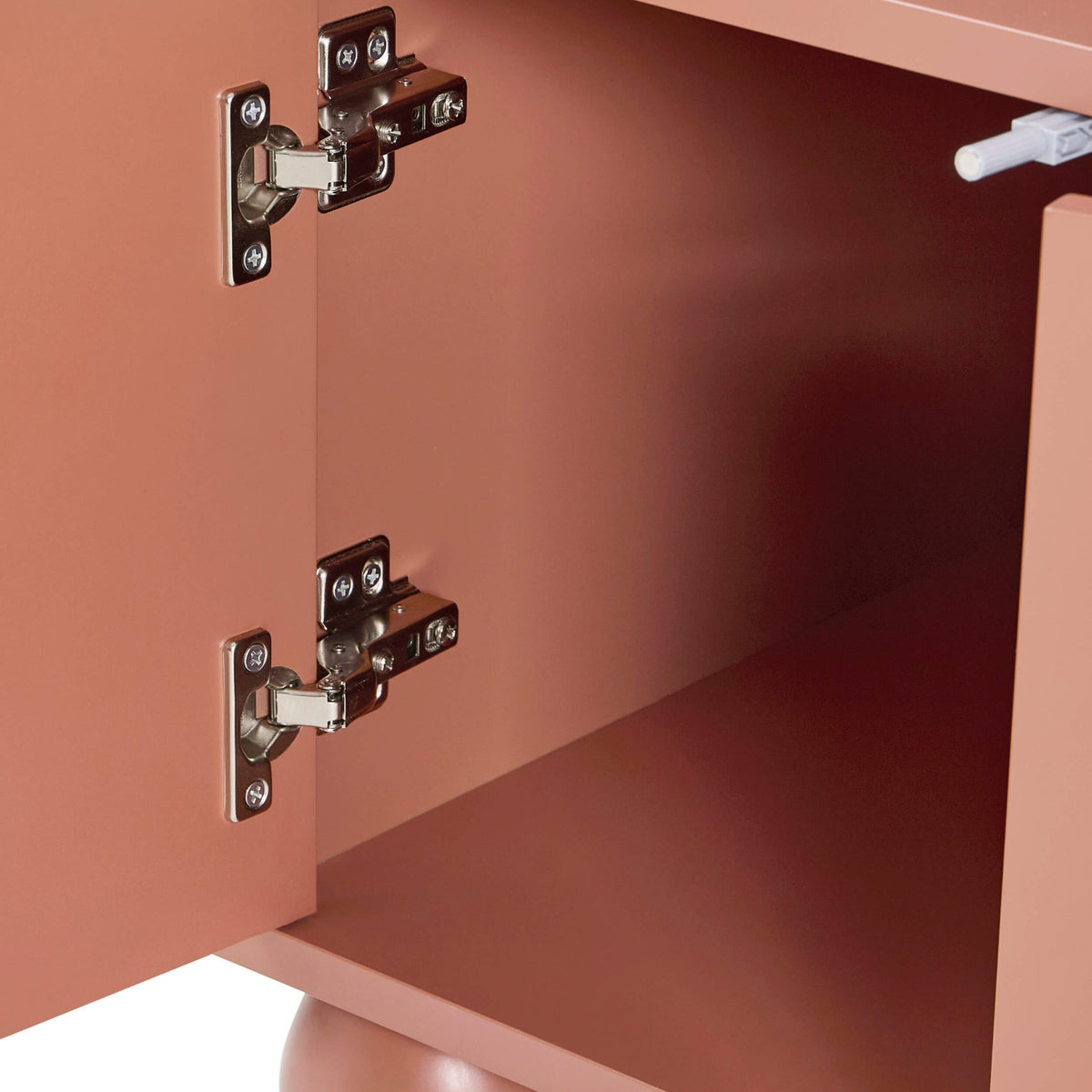 Rachel Arch Front Tv Unit for TVs up to 75" - Terracotta - DUSK