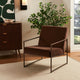 Rae Accent Chair - Cappuccino - DUSK
