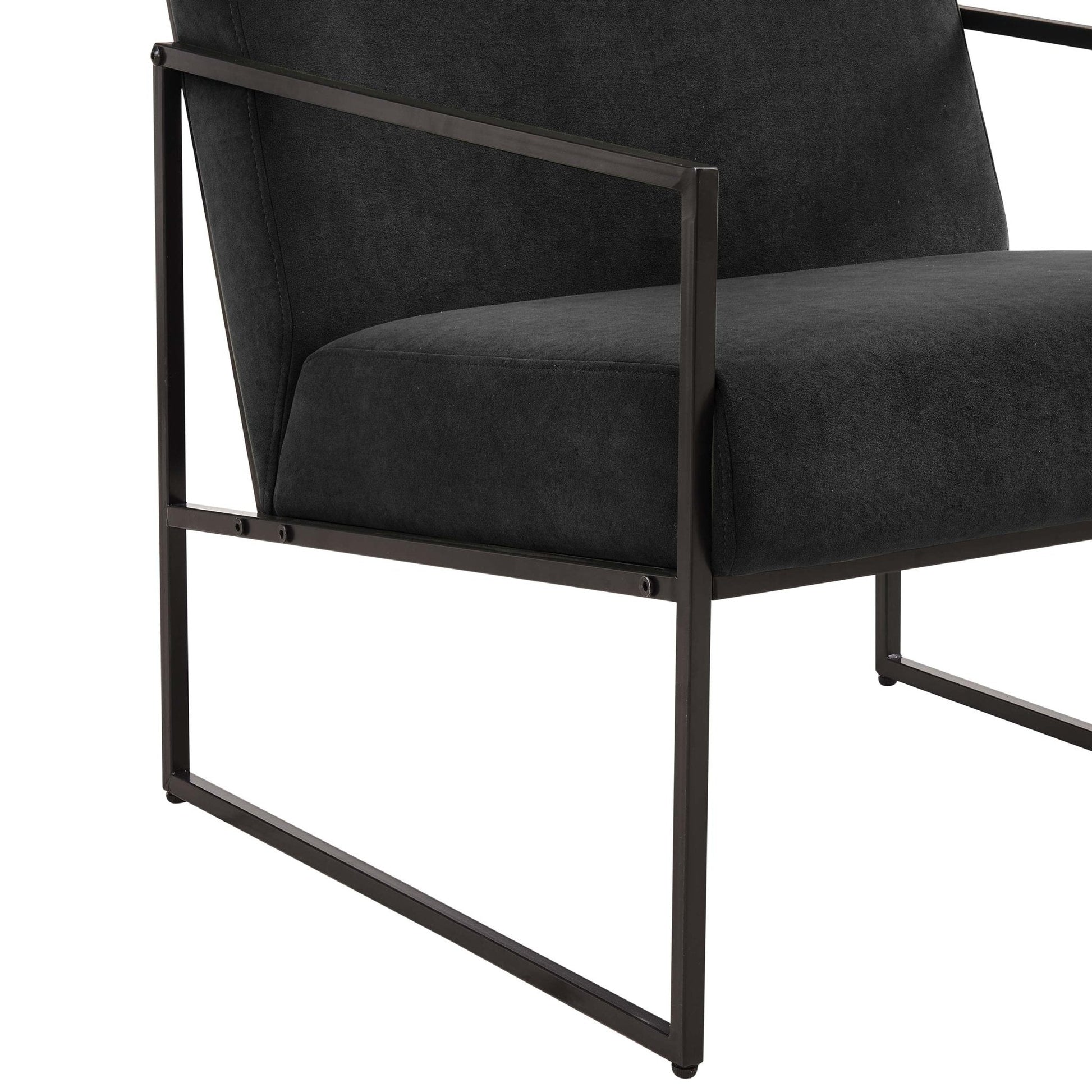 Rae Accent Chair - Charcoal - DUSK