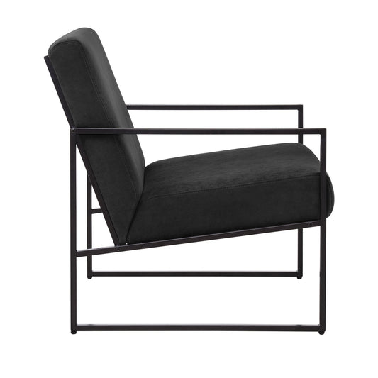 Rae Accent Chair - Charcoal - DUSK