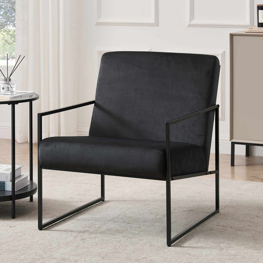 Rae Accent Chair - Charcoal - DUSK