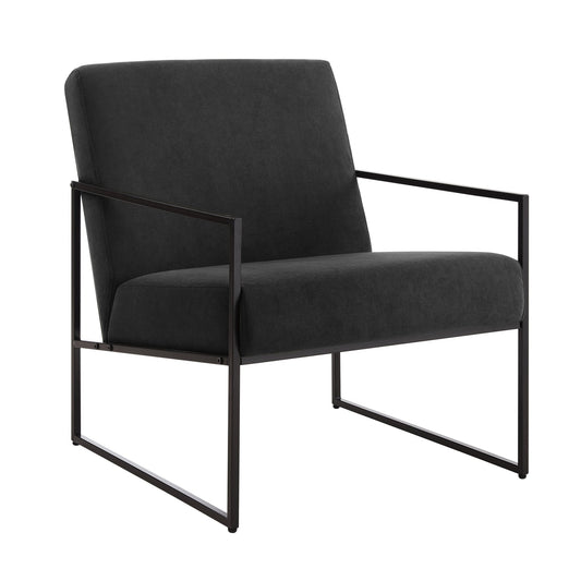 Rae Accent Chair - Charcoal - DUSK