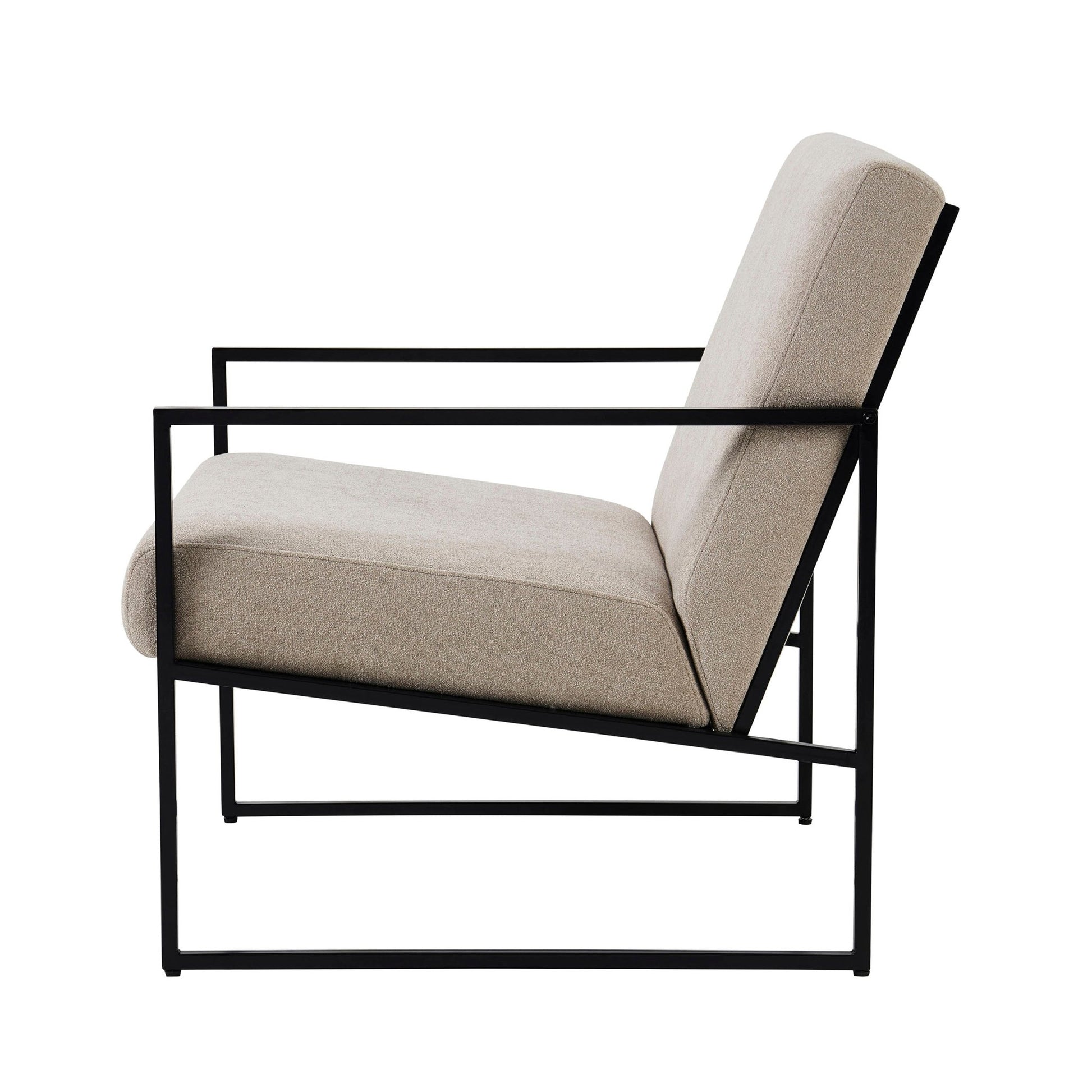 Rae Accent Chair - Chenille Greige - DUSK