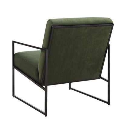 Rae Accent Chair - Dark Olive - DUSK