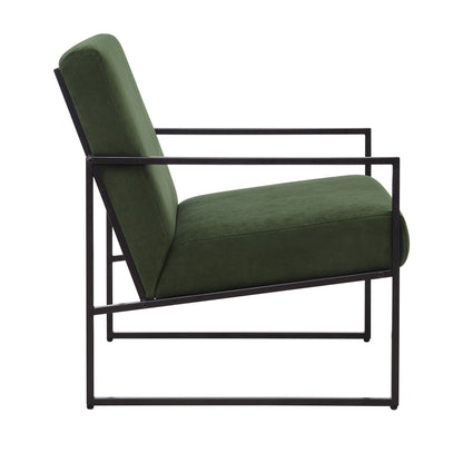 Rae Accent Chair - Dark Olive - DUSK