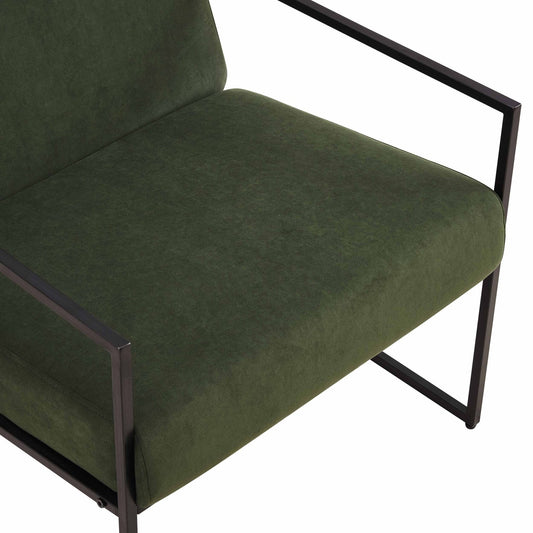 Rae Accent Chair - Dark Olive - DUSK