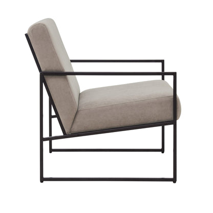 Rae Accent Chair - Taupe - DUSK