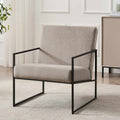 Rae Accent Chair - Taupe - DUSK