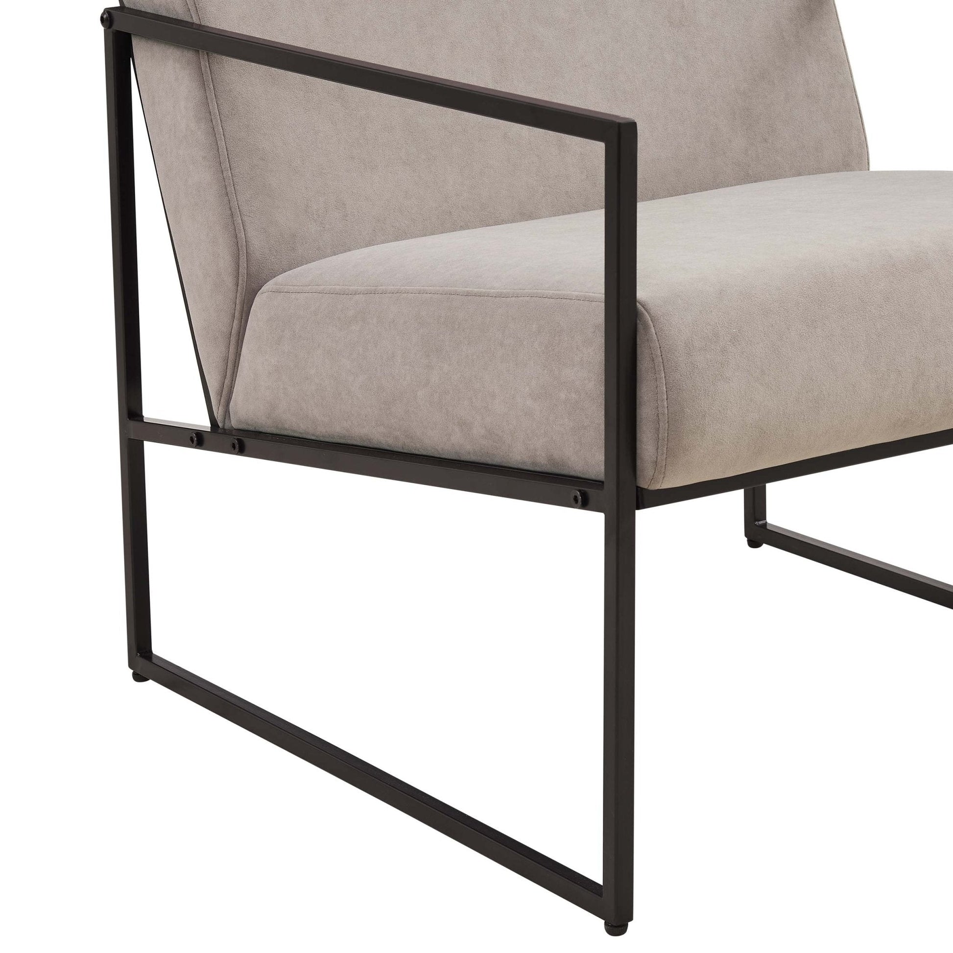 Rae Accent Chair - Taupe - DUSK