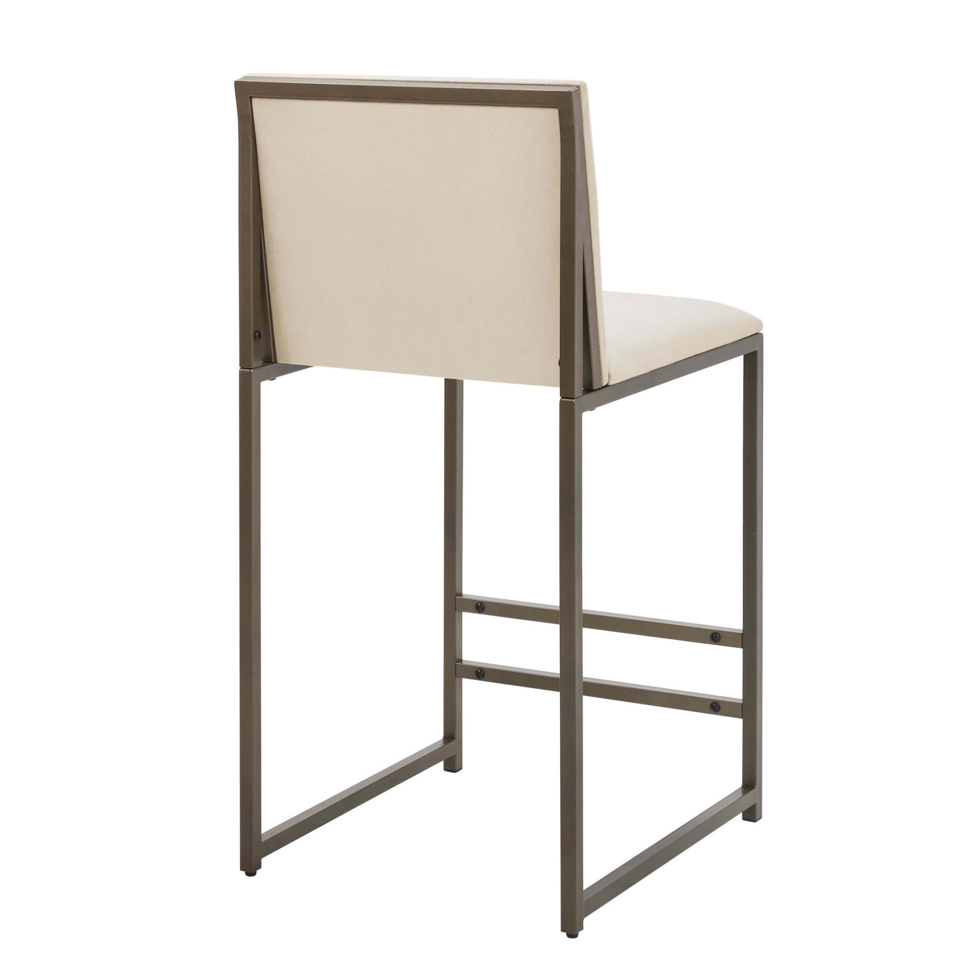 Rae Set of 2 Barstools - Ecru - DUSK