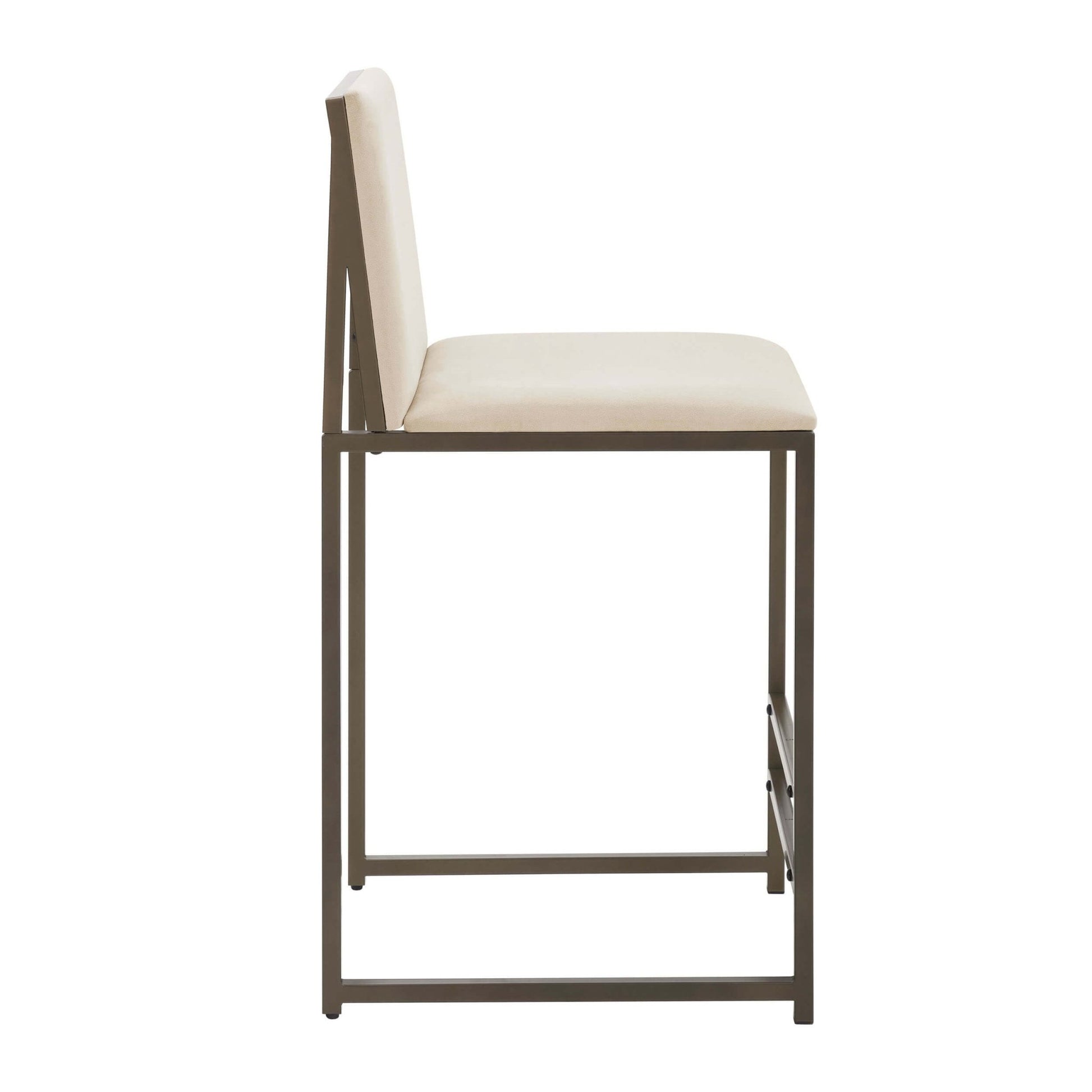 Rae Set of 2 Barstools - Ecru - DUSK