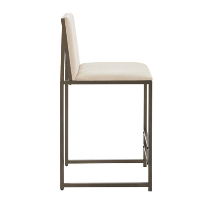 Rae Set of 2 Barstools - Ecru - DUSK