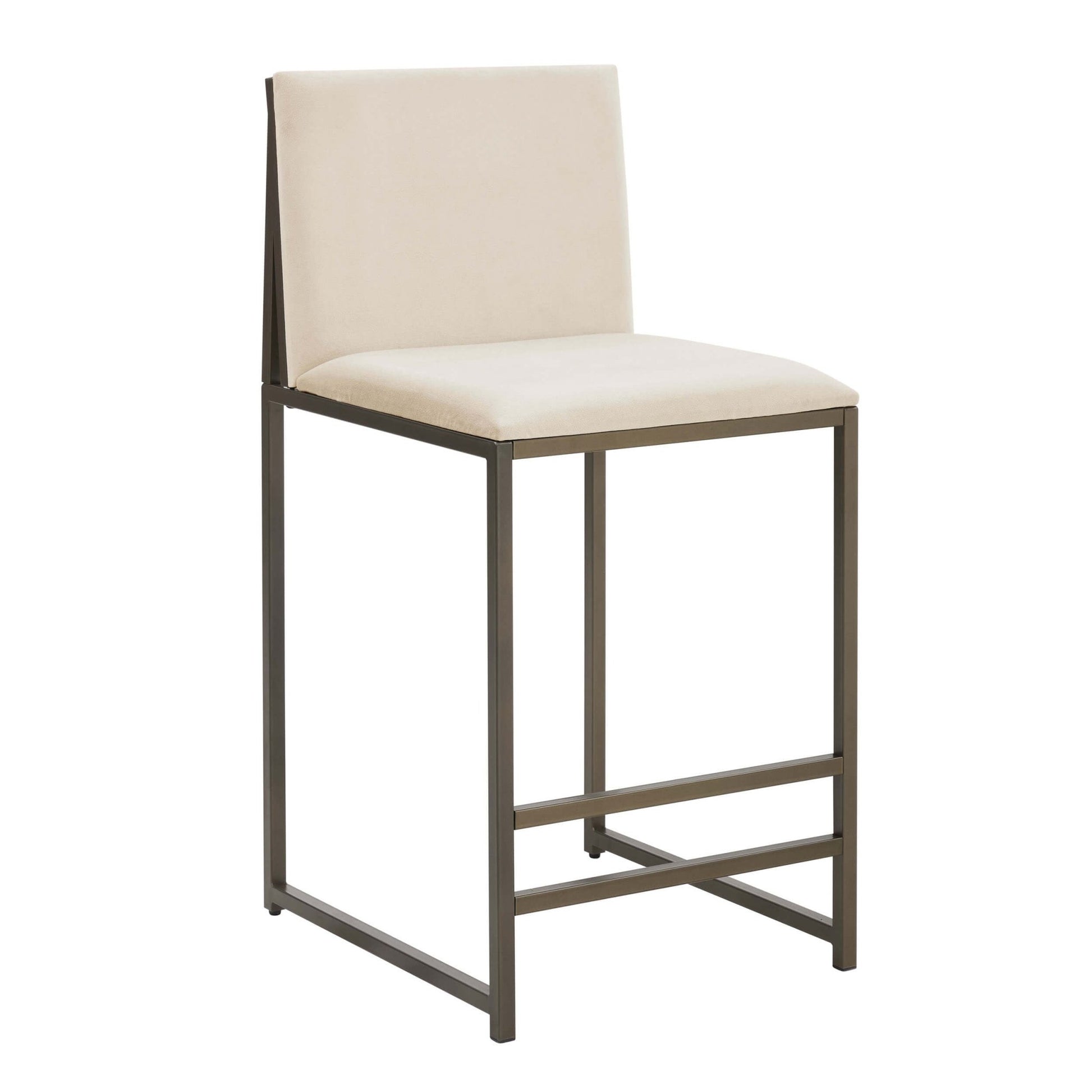 Rae Set of 2 Barstools - Ecru - DUSK