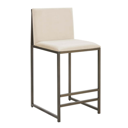 Rae Set of 2 Barstools - Ecru - DUSK