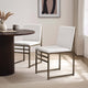 Rae Set of 2 Dining Chairs - Ivory Boucle - DUSK