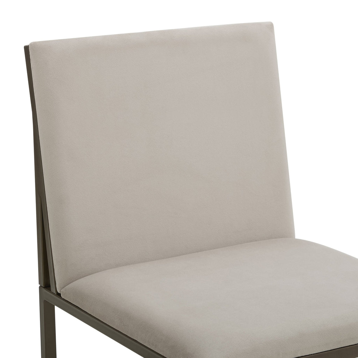 Rae Set of 2 Dining Chairs - Velvet - Beige - DUSK