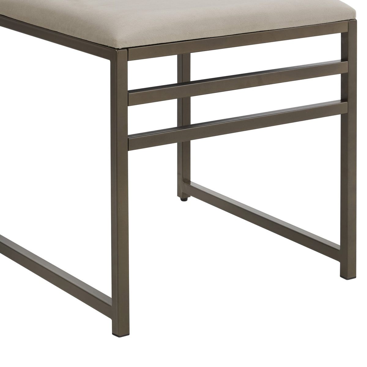 Rae Set of 2 Dining Chairs - Velvet - Beige - DUSK