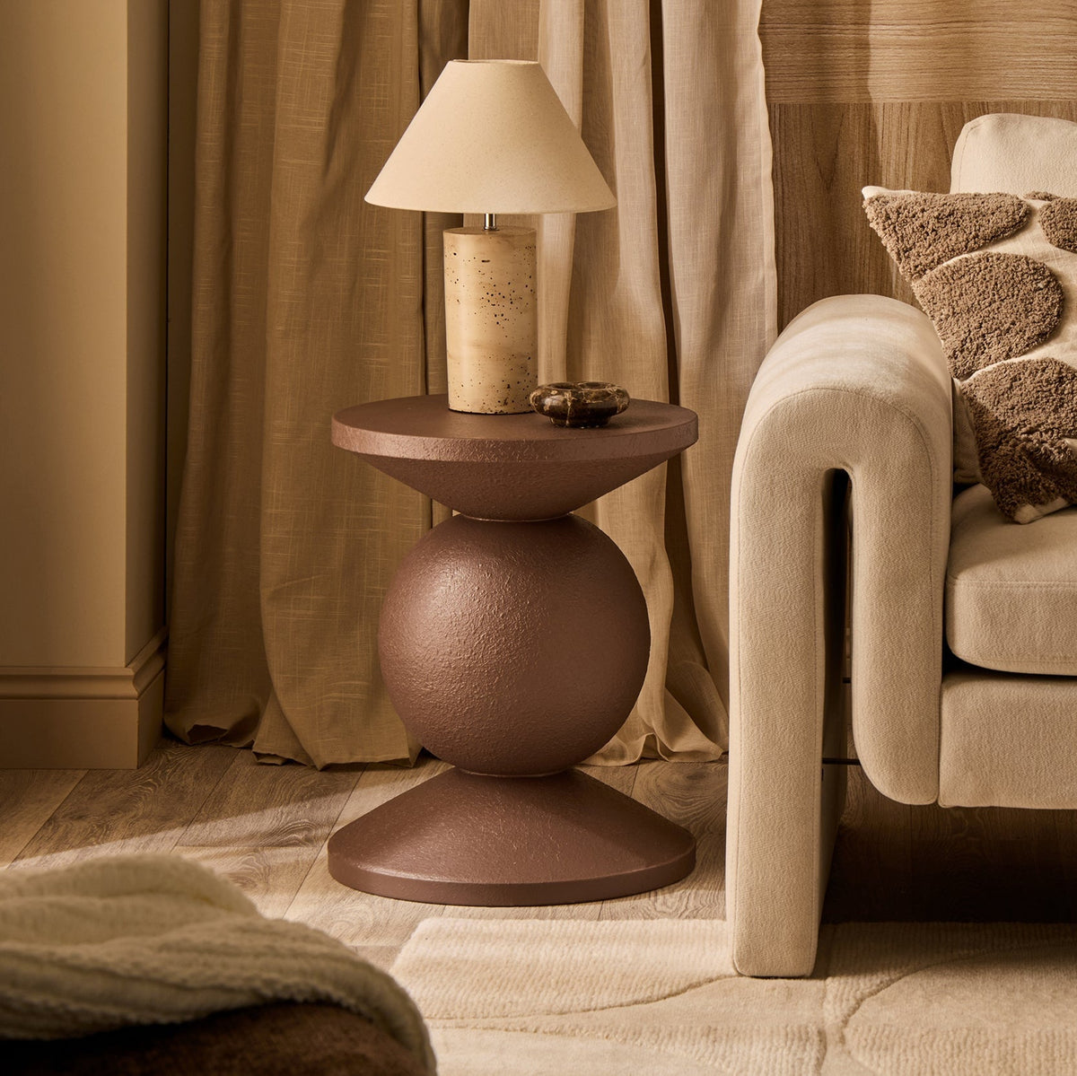 Raya Side Table - Mocha - DUSK
