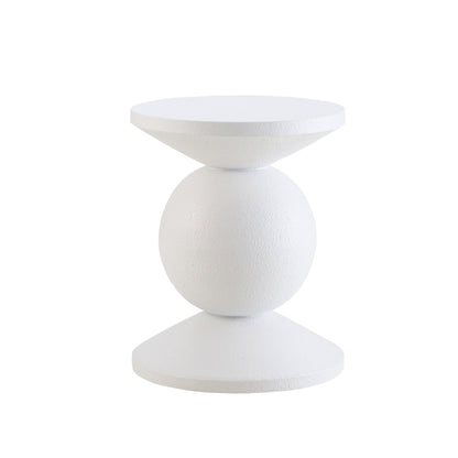 Raya Side Table - Off White - DUSK
