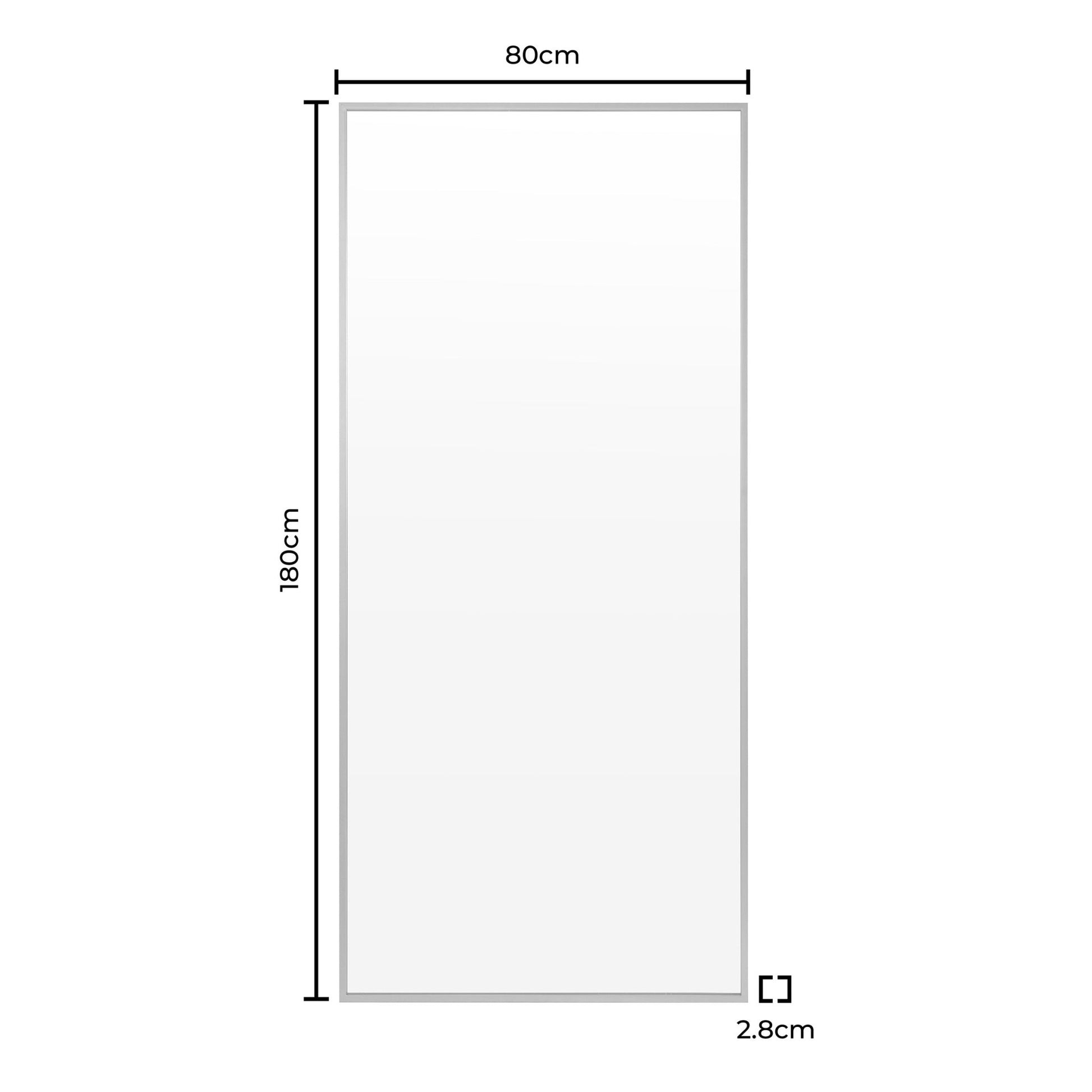 Rectangle Full Length Mirror - Gold - DUSK