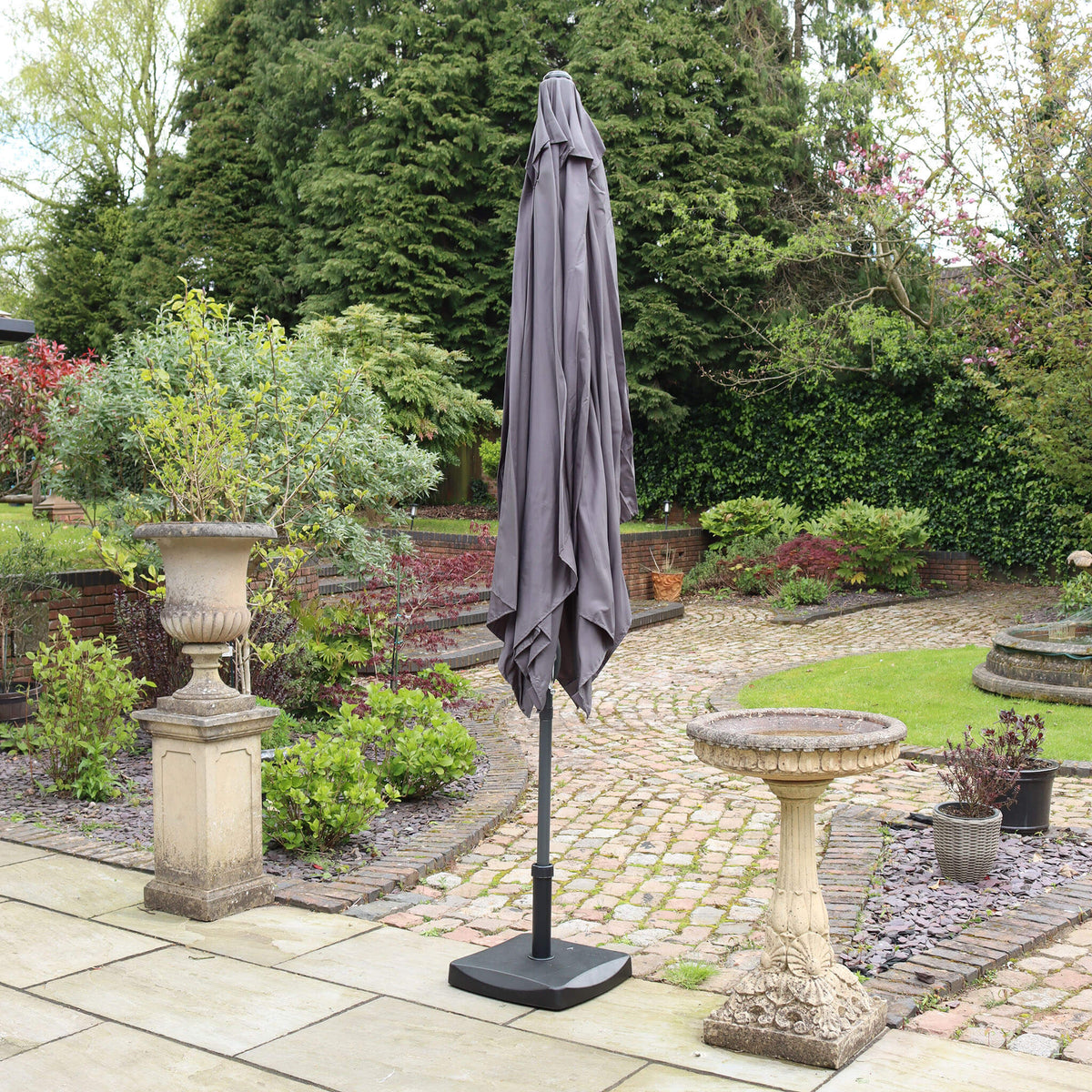 Rectangular Parasol - Grey - DUSK