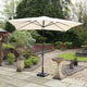 Rectangular Parasol - Ivory - DUSK