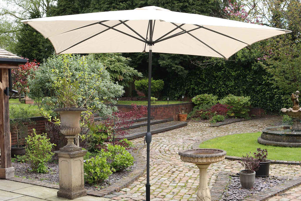 Rectangular Parasol - Ivory - DUSK