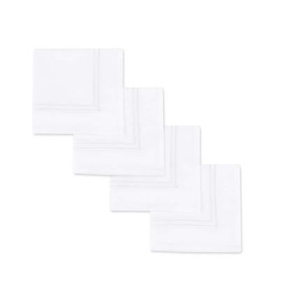 Regent 400 Thread Count Set of 4 Napkins - White - DUSK