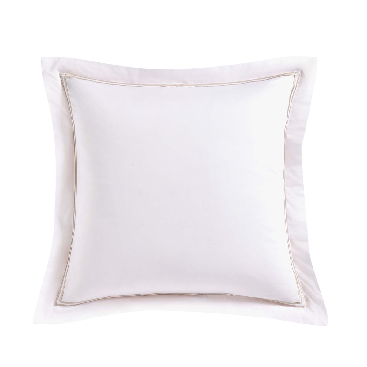 Regent Embroidered 100% Cotton Pair of Oxford Square Pillowcases - Grey - DUSK