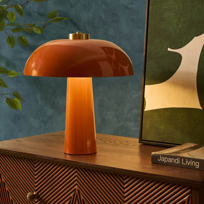 Retro Table Lamp - Orange - DUSK