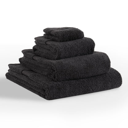 Rhodes Cotton Towel Collection - Black - DUSK
