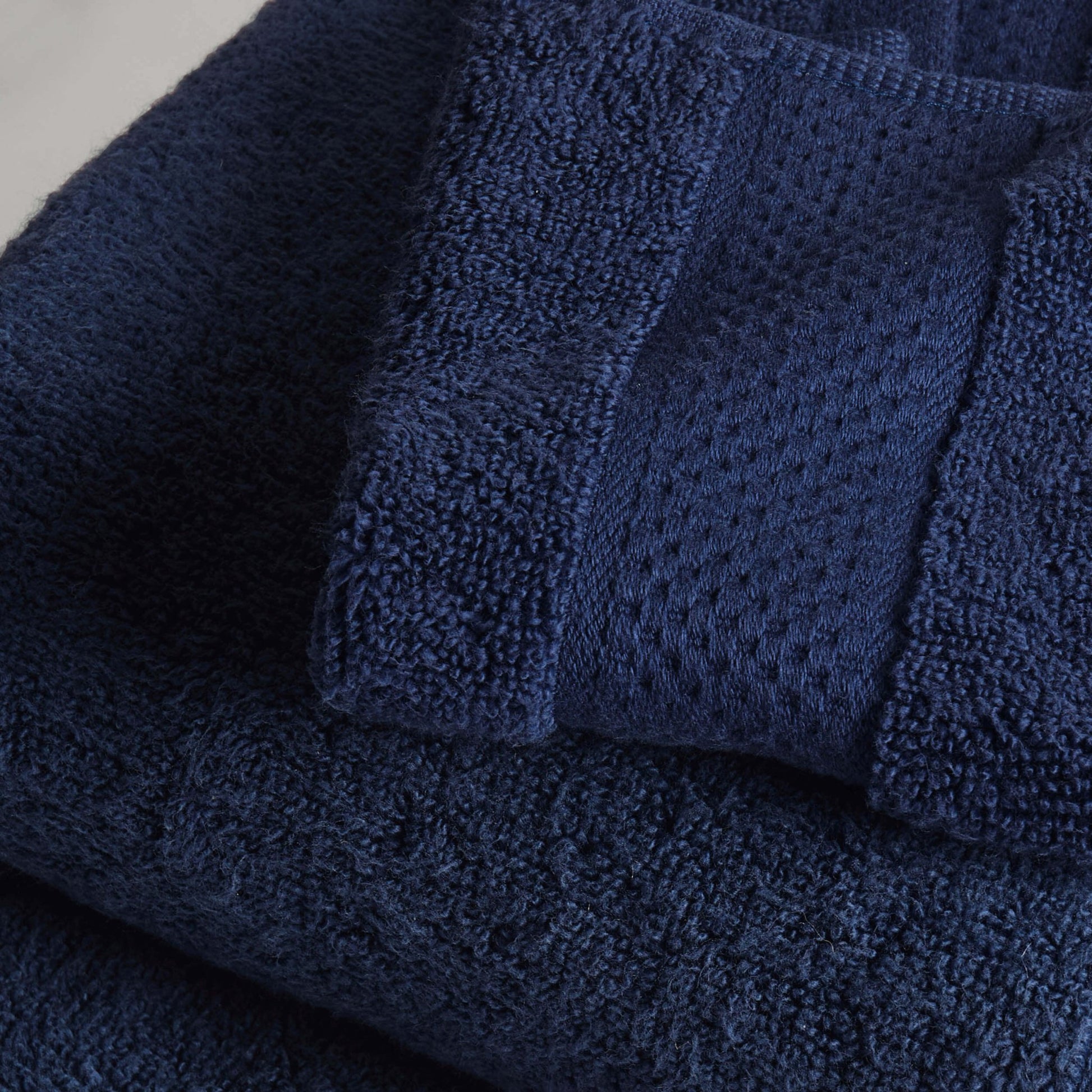 Rhodes Cotton Towel Collection - Dark Royal Blue - DUSK