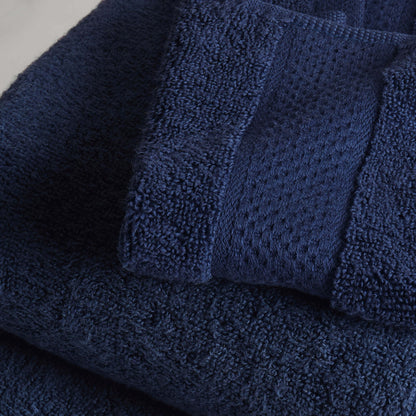 Rhodes Cotton Towel Collection - Dark Royal Blue - DUSK