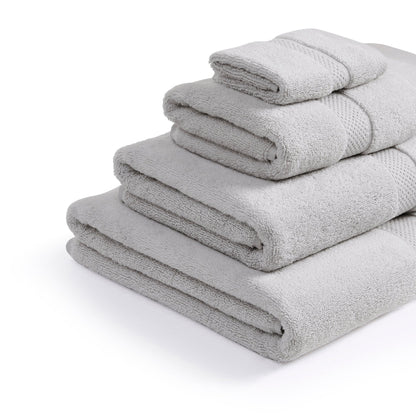 Rhodes Cotton Towel Collection - Dove Grey - DUSK