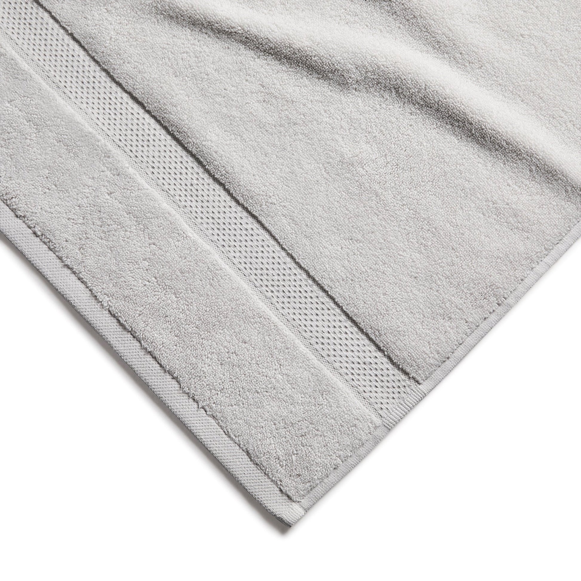 Rhodes Cotton Towel Collection - Dove Grey - DUSK