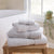 Rhodes Cotton Towel Collection - Dove Grey - DUSK