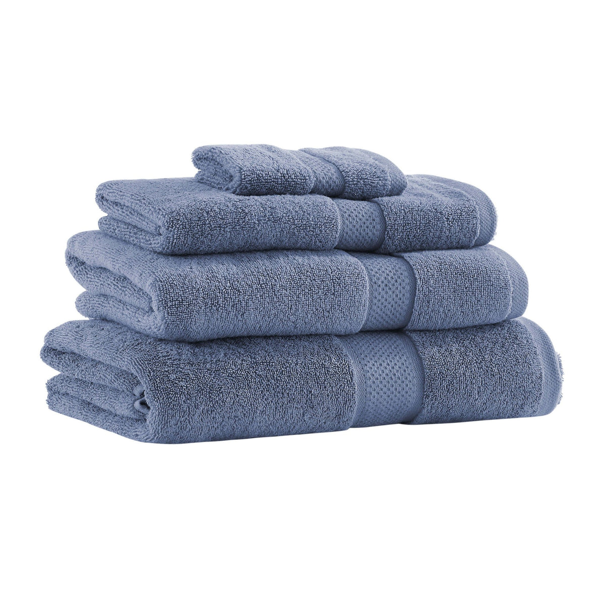Rhodes Cotton Towel Collection - French Blue - DUSK