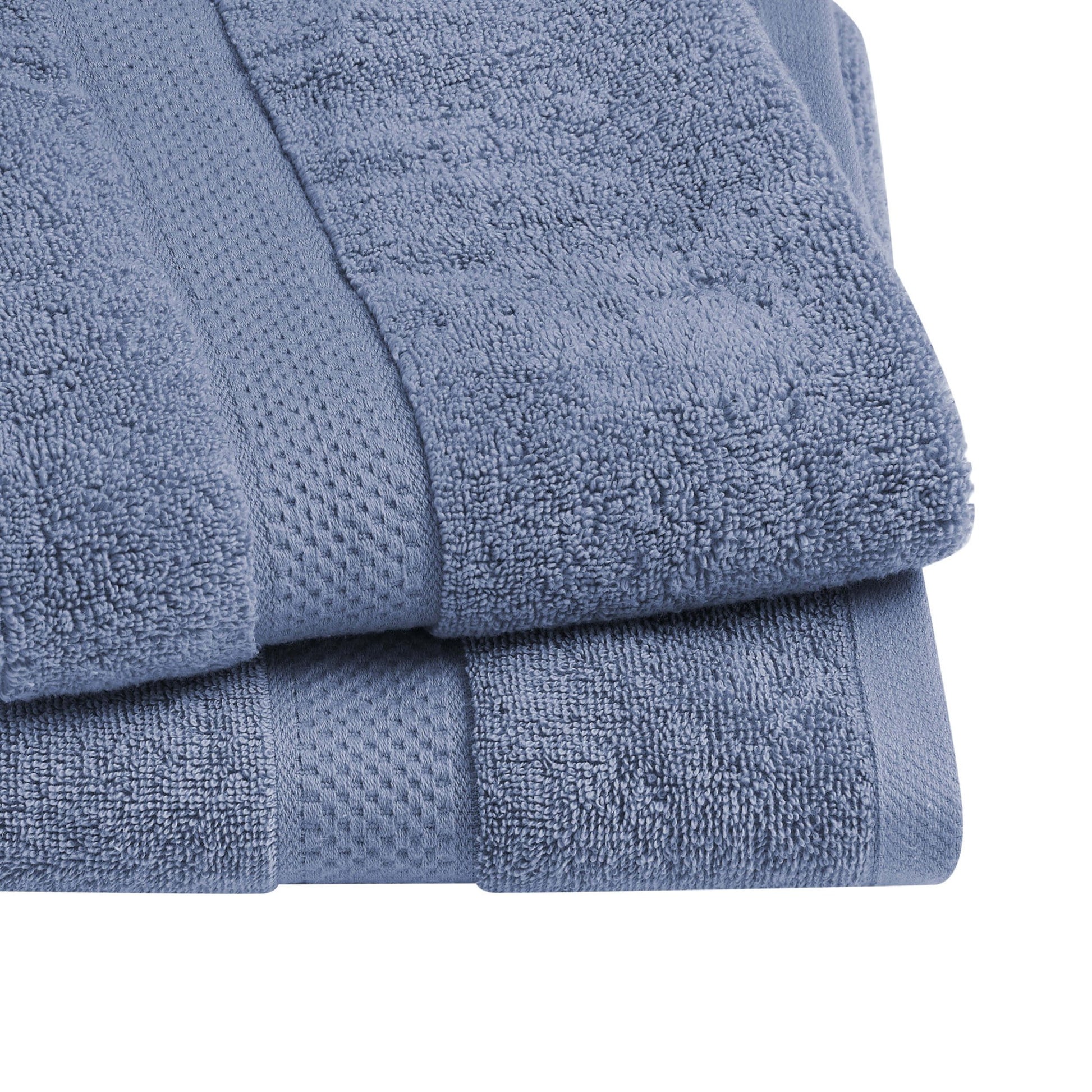 Rhodes Cotton Towel Collection - French Blue - DUSK