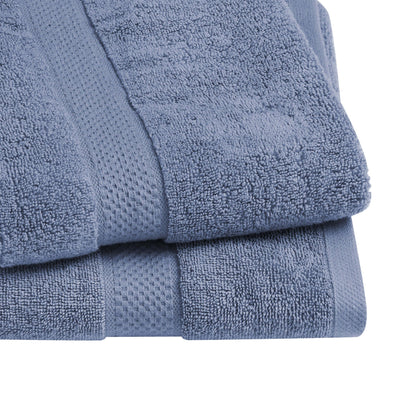 Rhodes Cotton Towel Collection - French Blue - DUSK