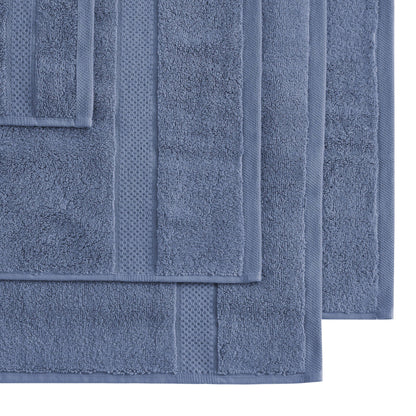 Rhodes Cotton Towel Collection - French Blue - DUSK