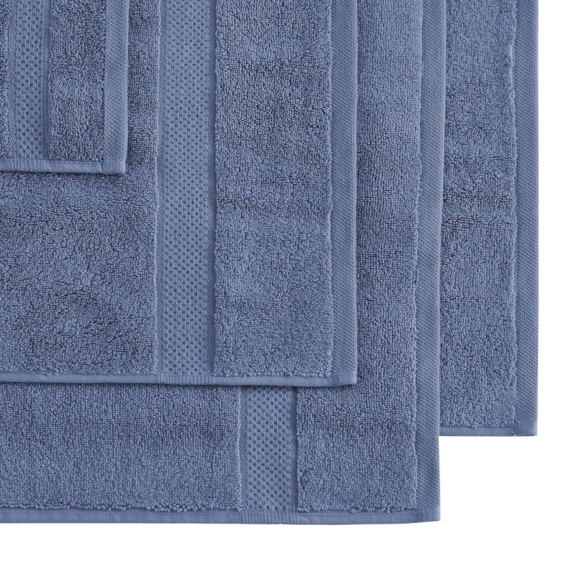 Rhodes Cotton Towel Collection - French Blue - DUSK